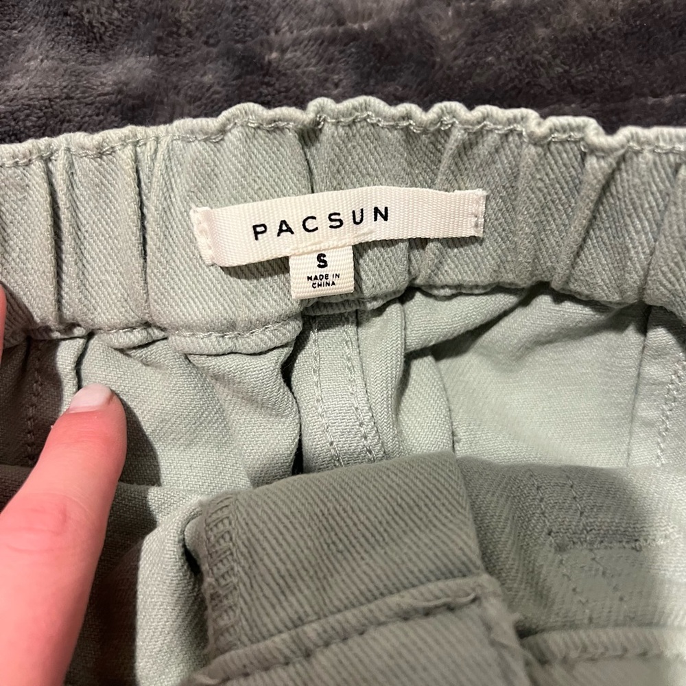 Green PacSun Shorts - Picture 3 of 3